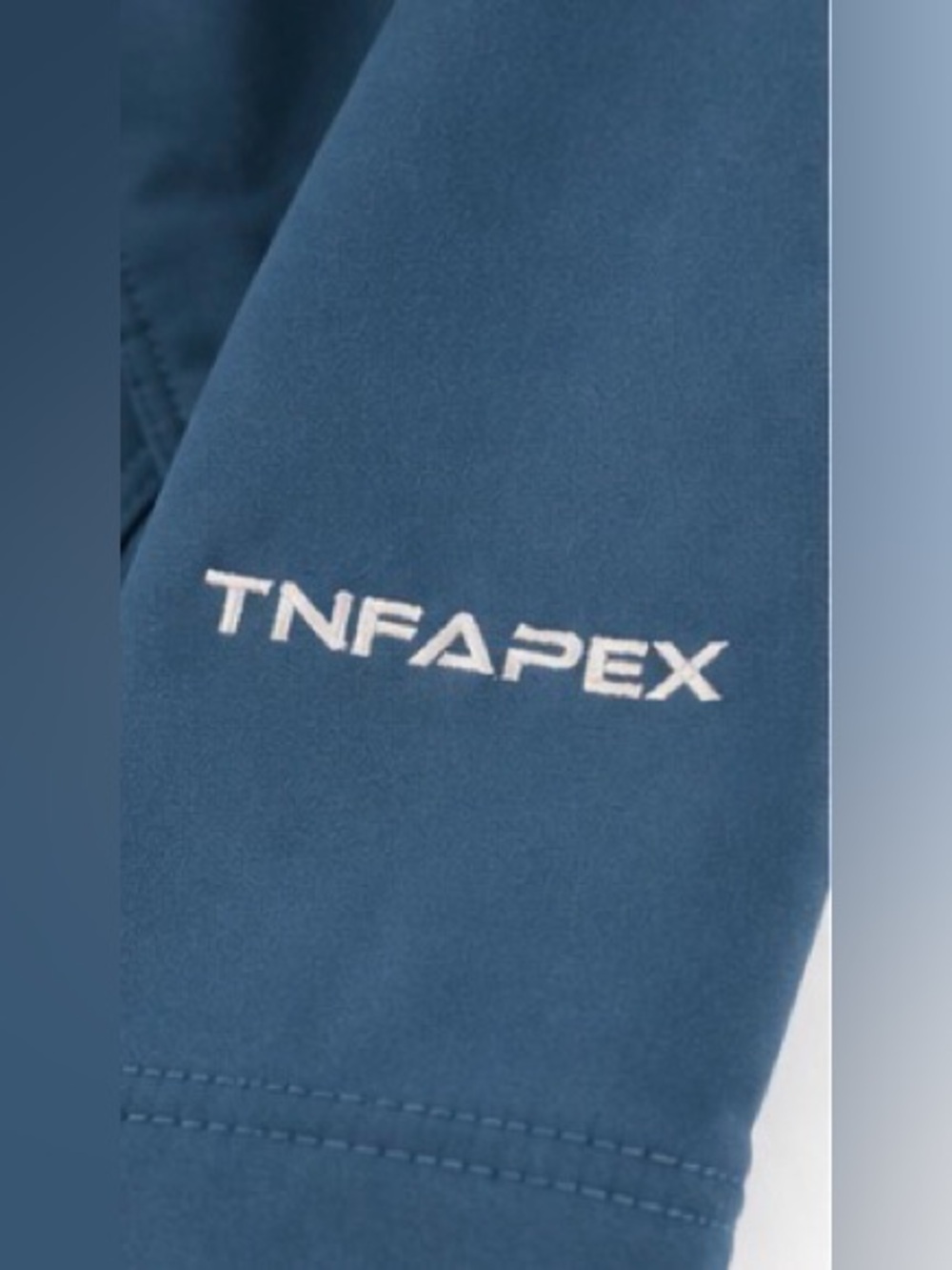 The North Face TNF Apex Women’s Blue Softshell Full Zip Jacket Medium - Picture 5 of 7